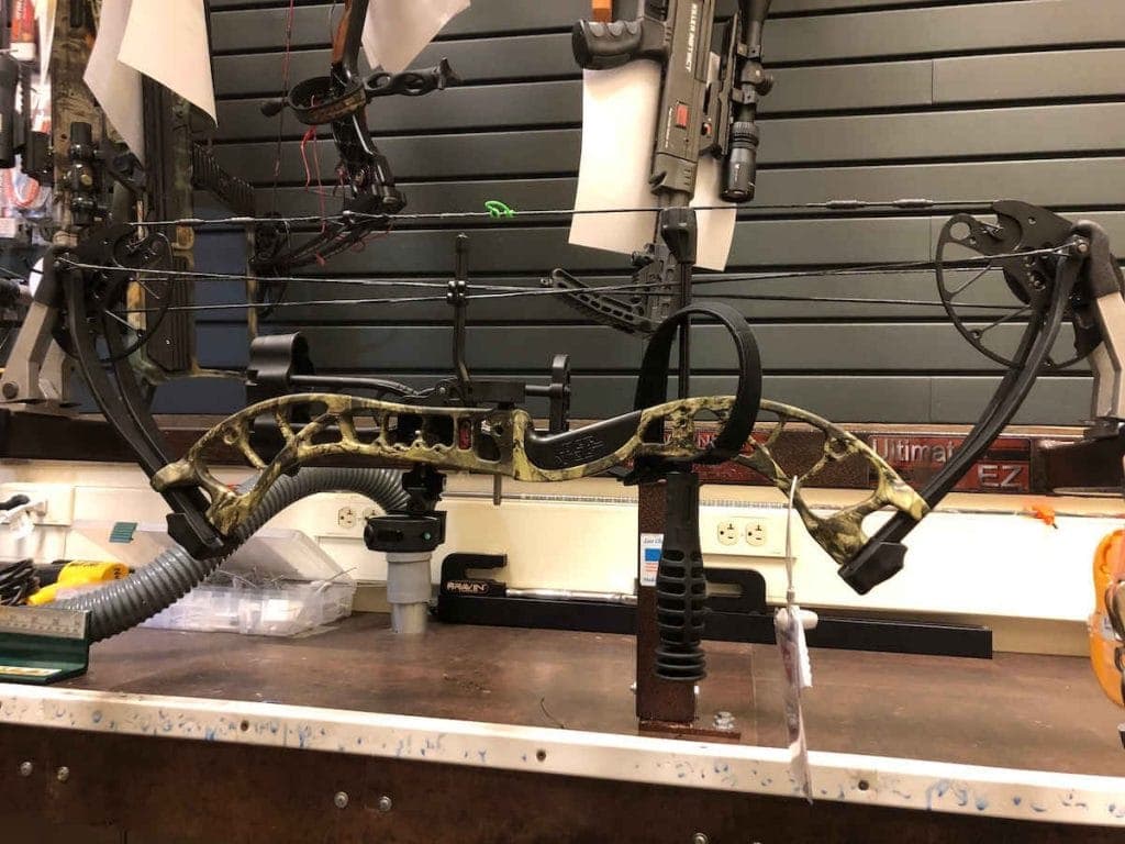 the PSE Uprising compound bow