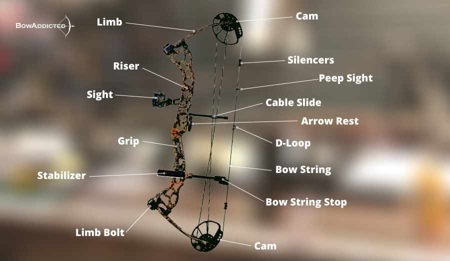 Parts-of-a-compound-bow-